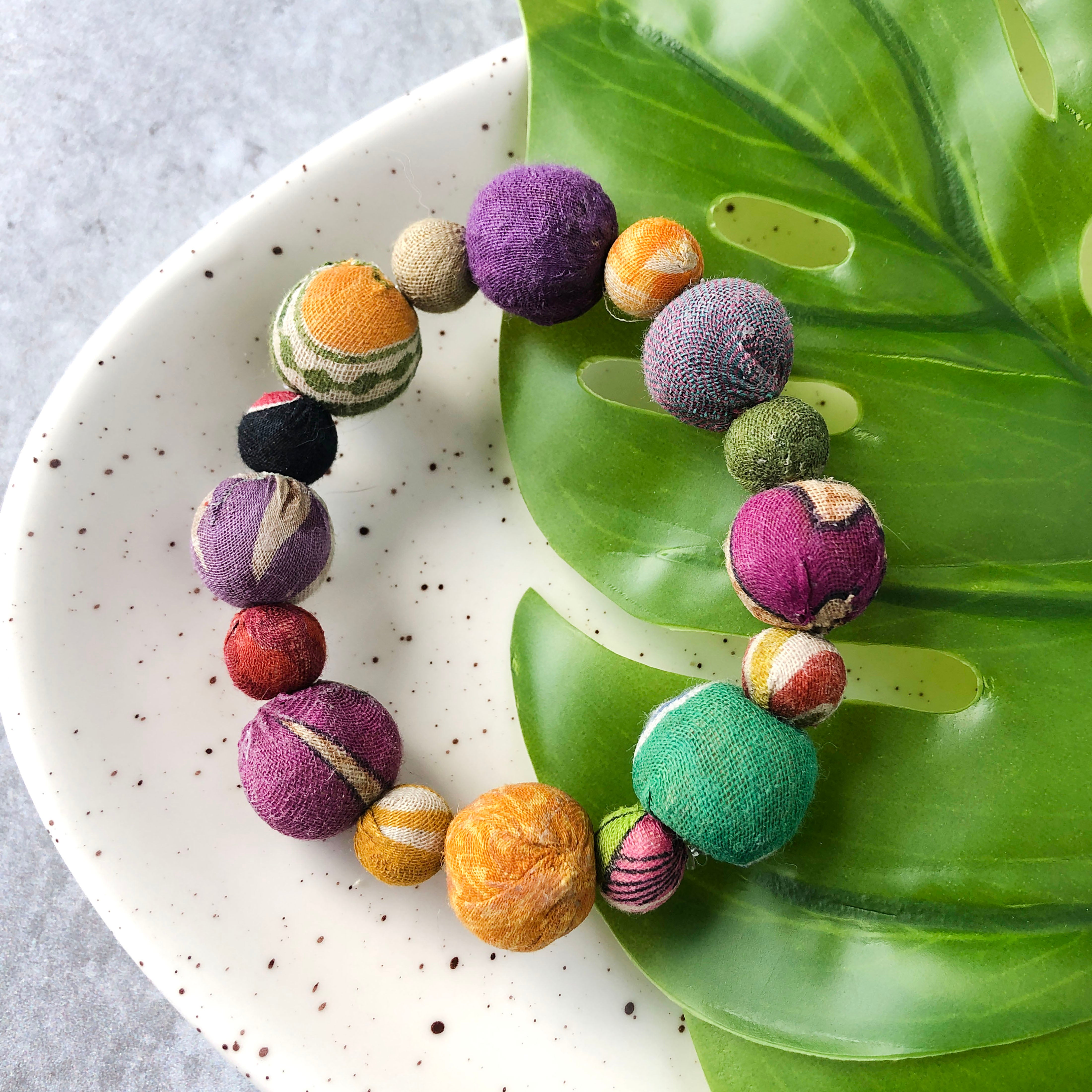 Betty Bauble Kantha Bracelet