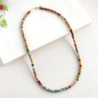 Kantha Eyeglass Chain can be worn as a necklace.