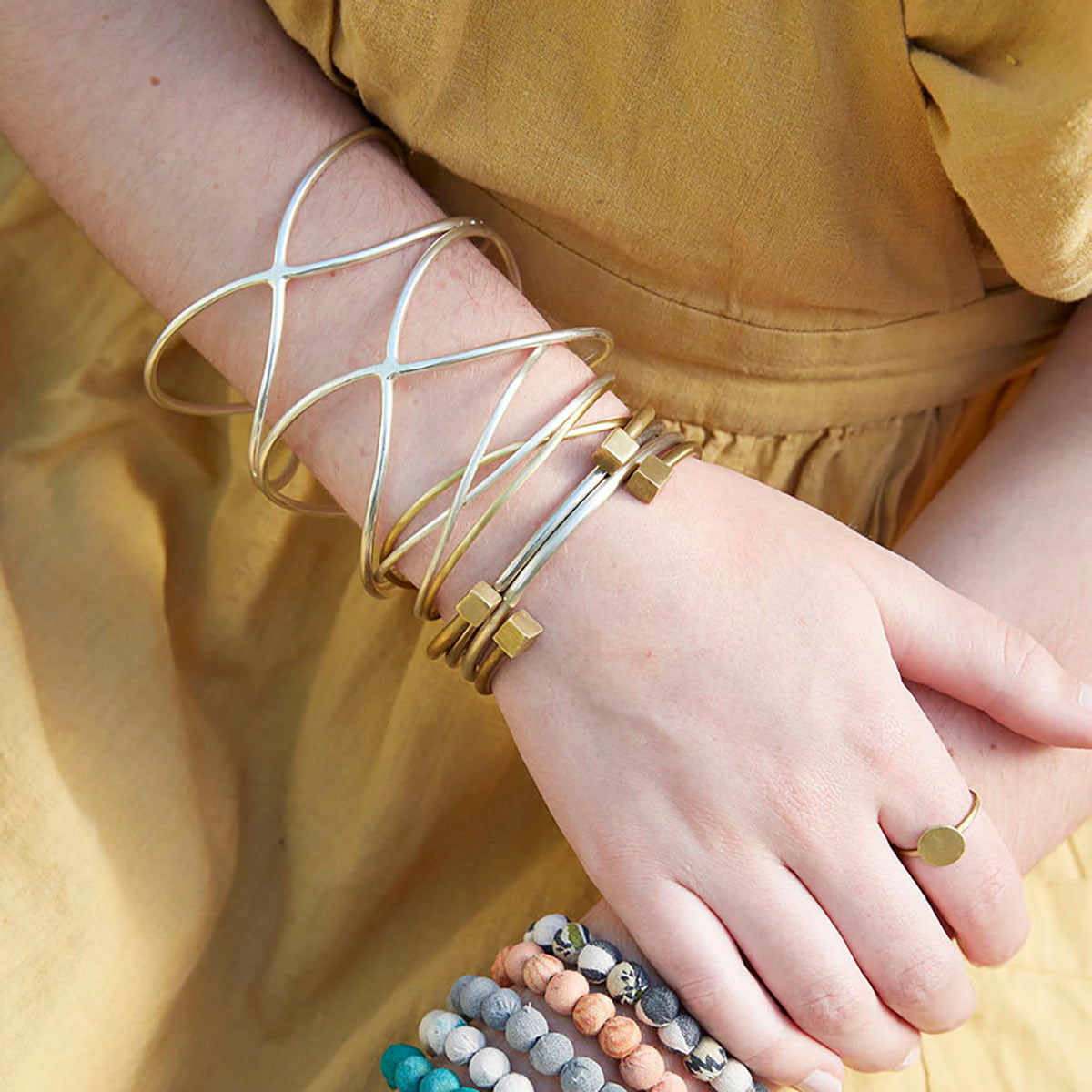 Calera Crossed Cuff