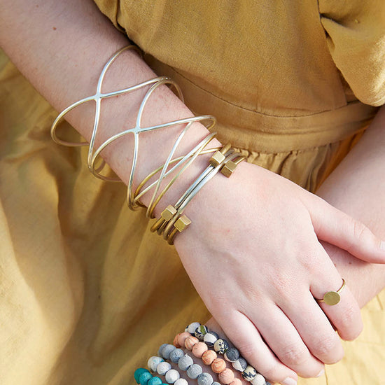 Calera Crossed Cuff