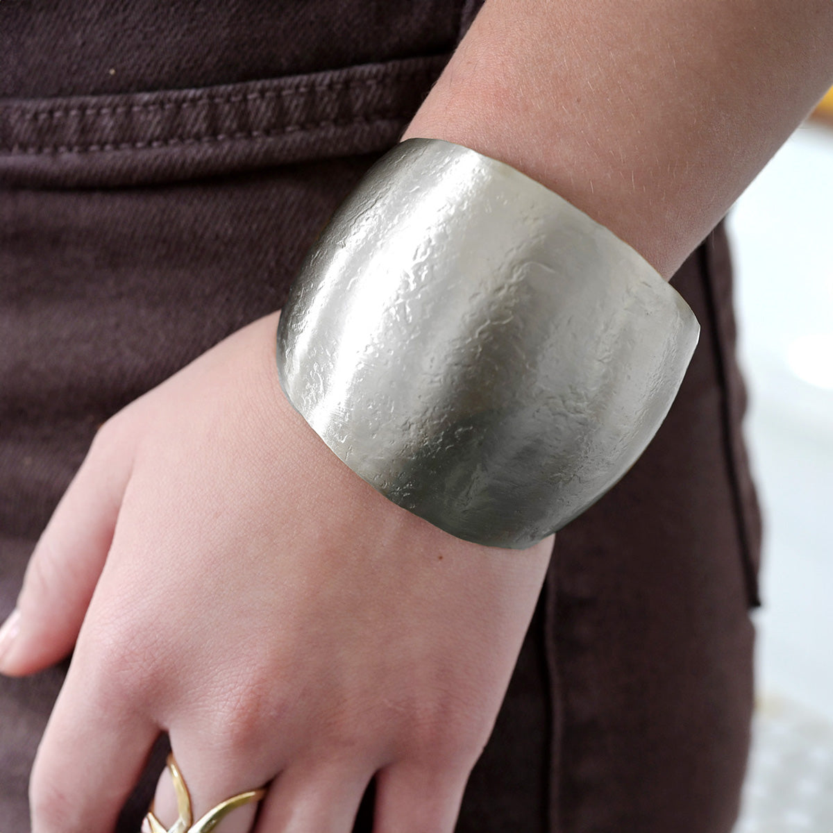 Cabochon Cuff