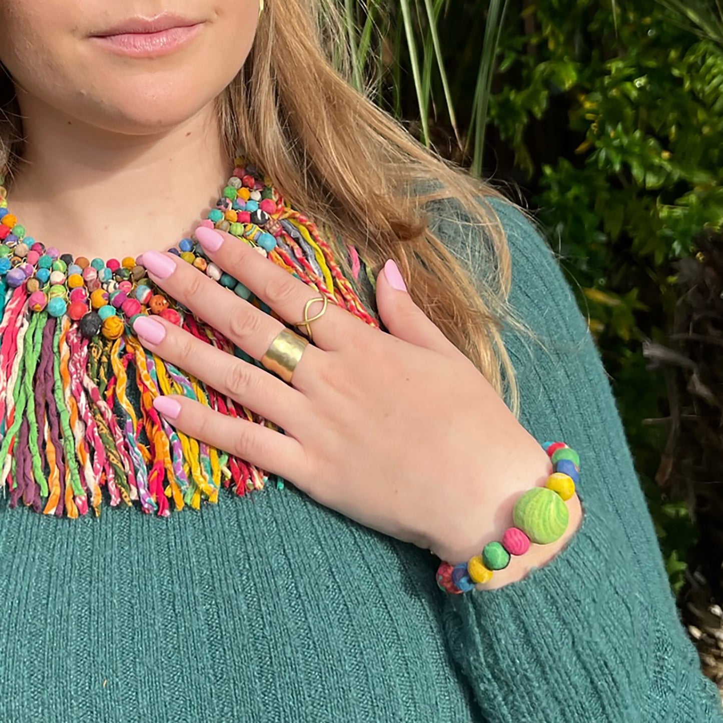 Parabolic Kantha Bangle