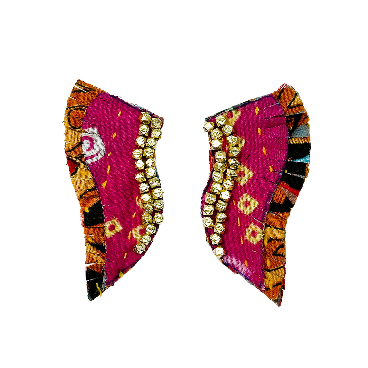 Load image into Gallery viewer, Kantha Hera Earrings
