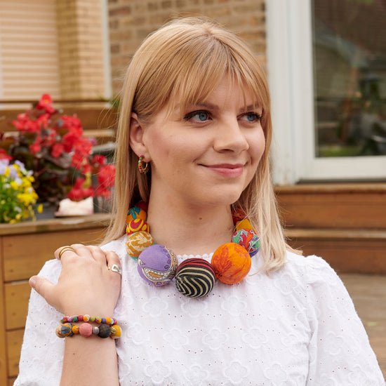 Kantha Milieu Mini Hoops