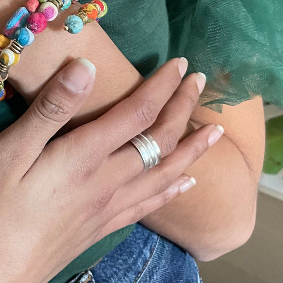 Triple Stack Ring