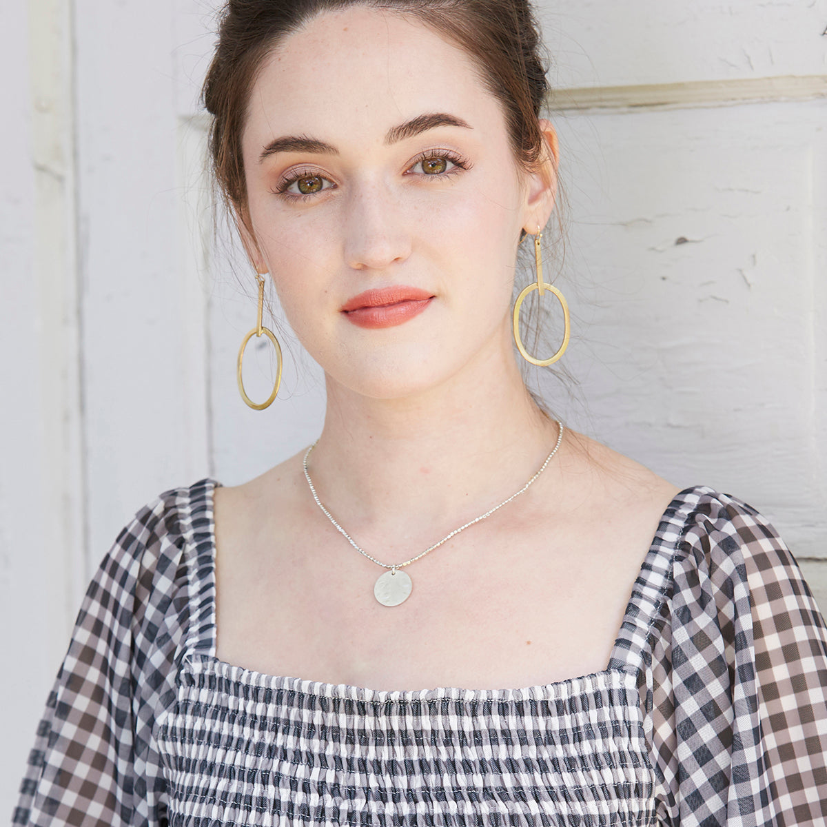 Simple Medallion Necklace