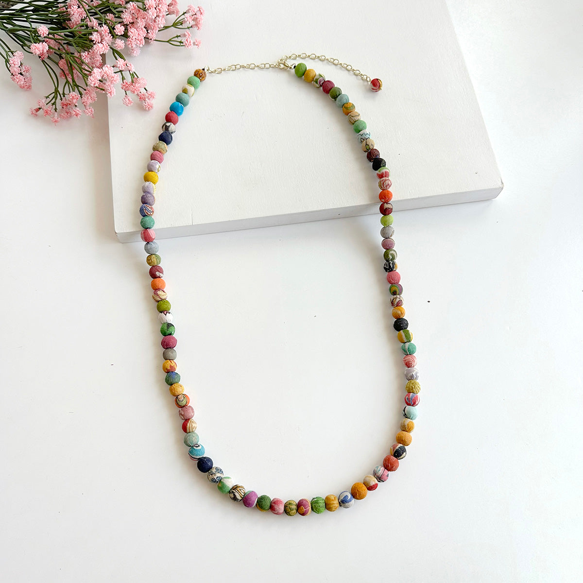 Load image into Gallery viewer, Kantha Essentials Long Necklace
