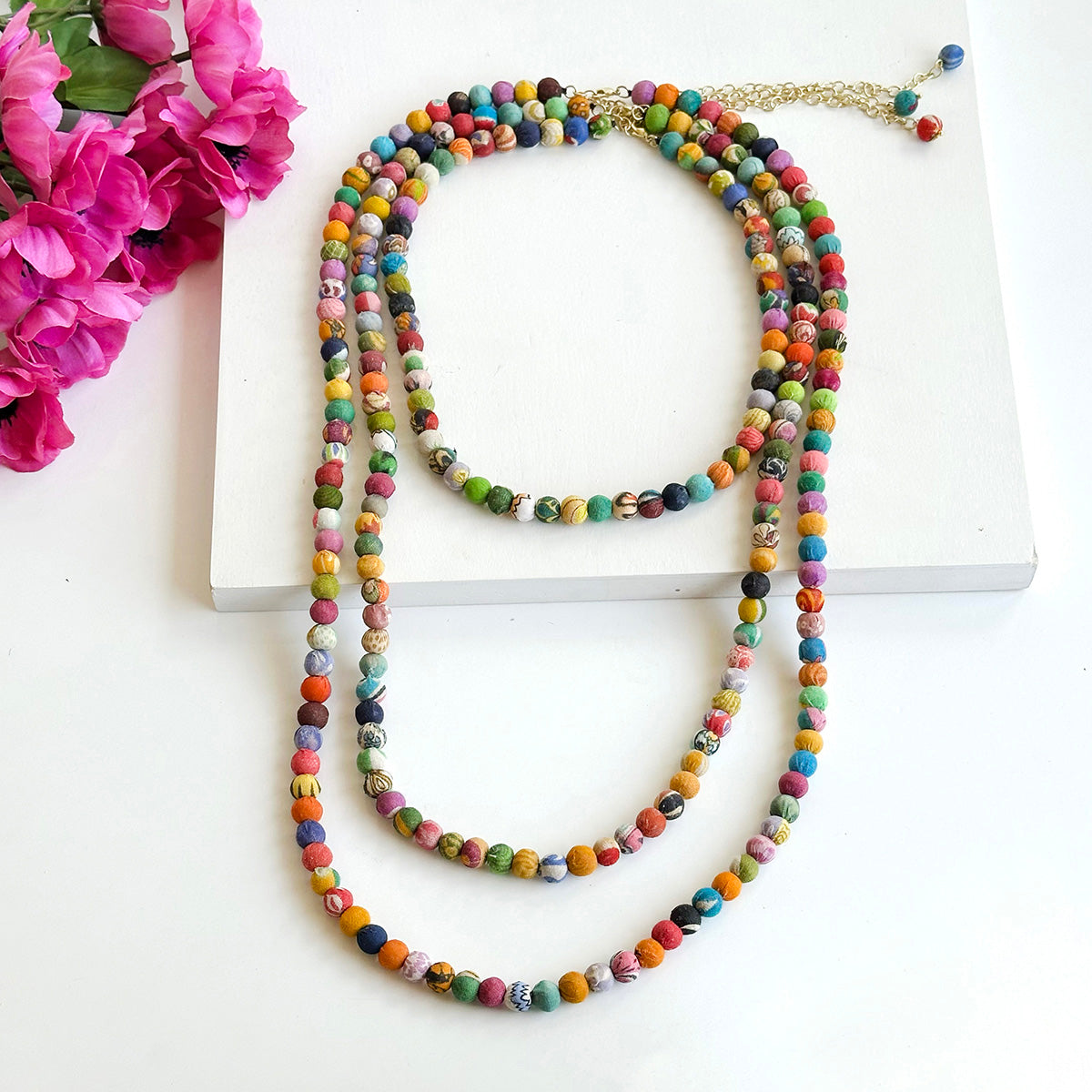 Load image into Gallery viewer, Kantha Essentials Short Necklace
