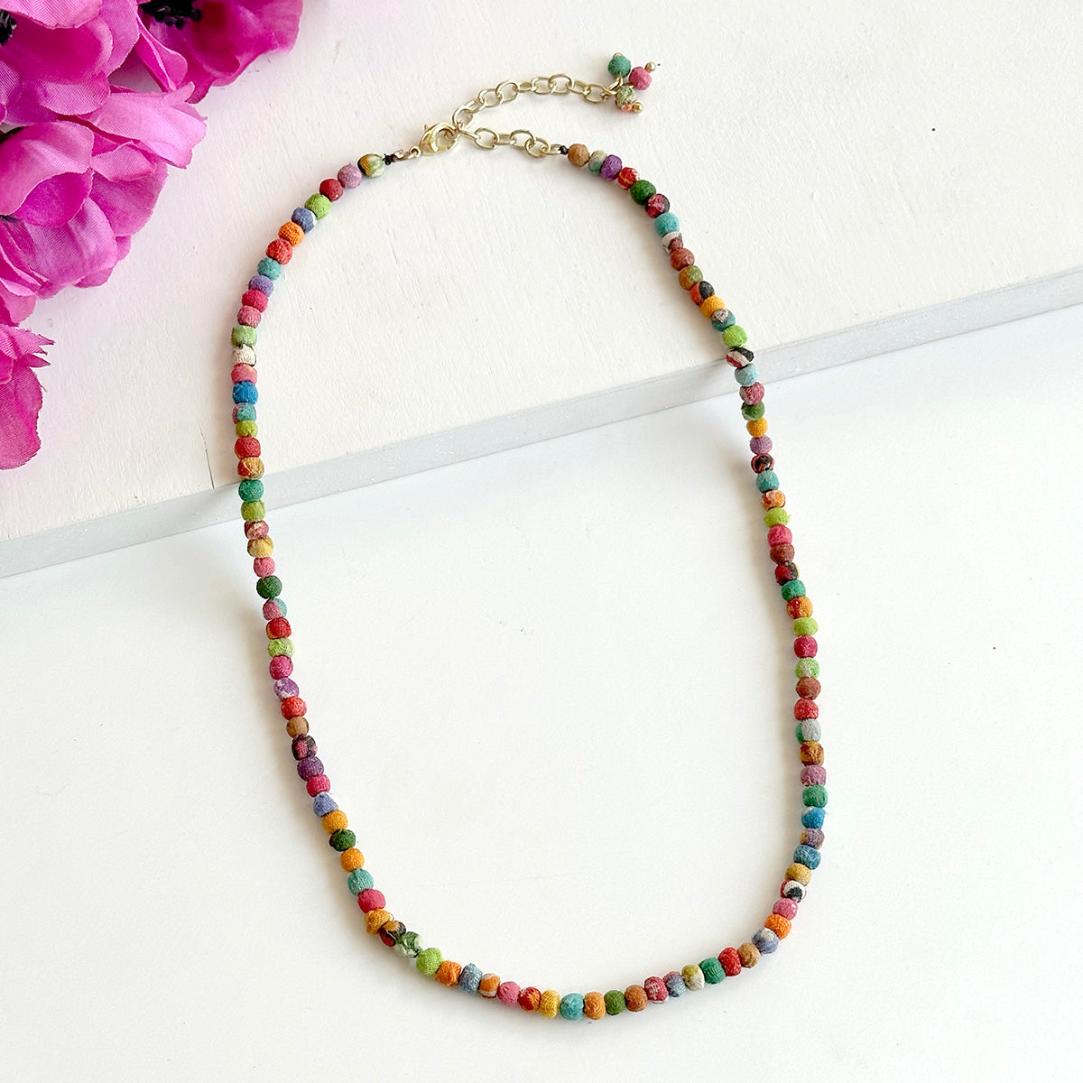 Load image into Gallery viewer, Kantha Milieu Classic Necklace

