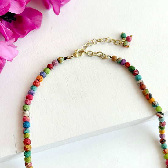 Load image into Gallery viewer, Kantha Milieu Classic Necklace
