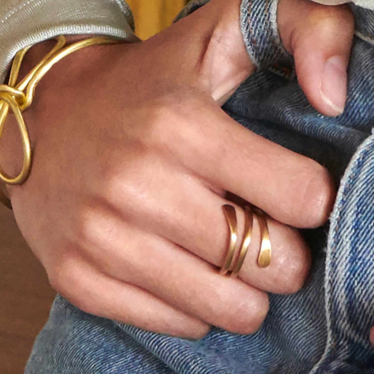 Coiled Wrap Ring
