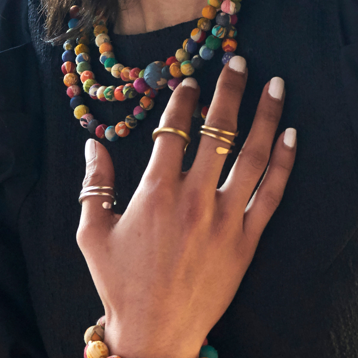 Coiled Wrap Ring