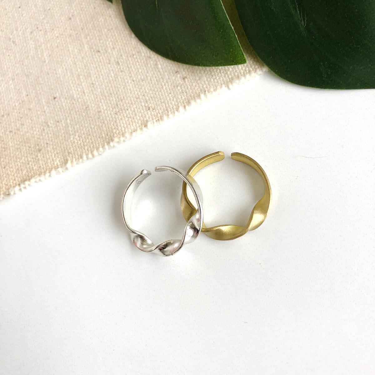 Triple Twist Ring