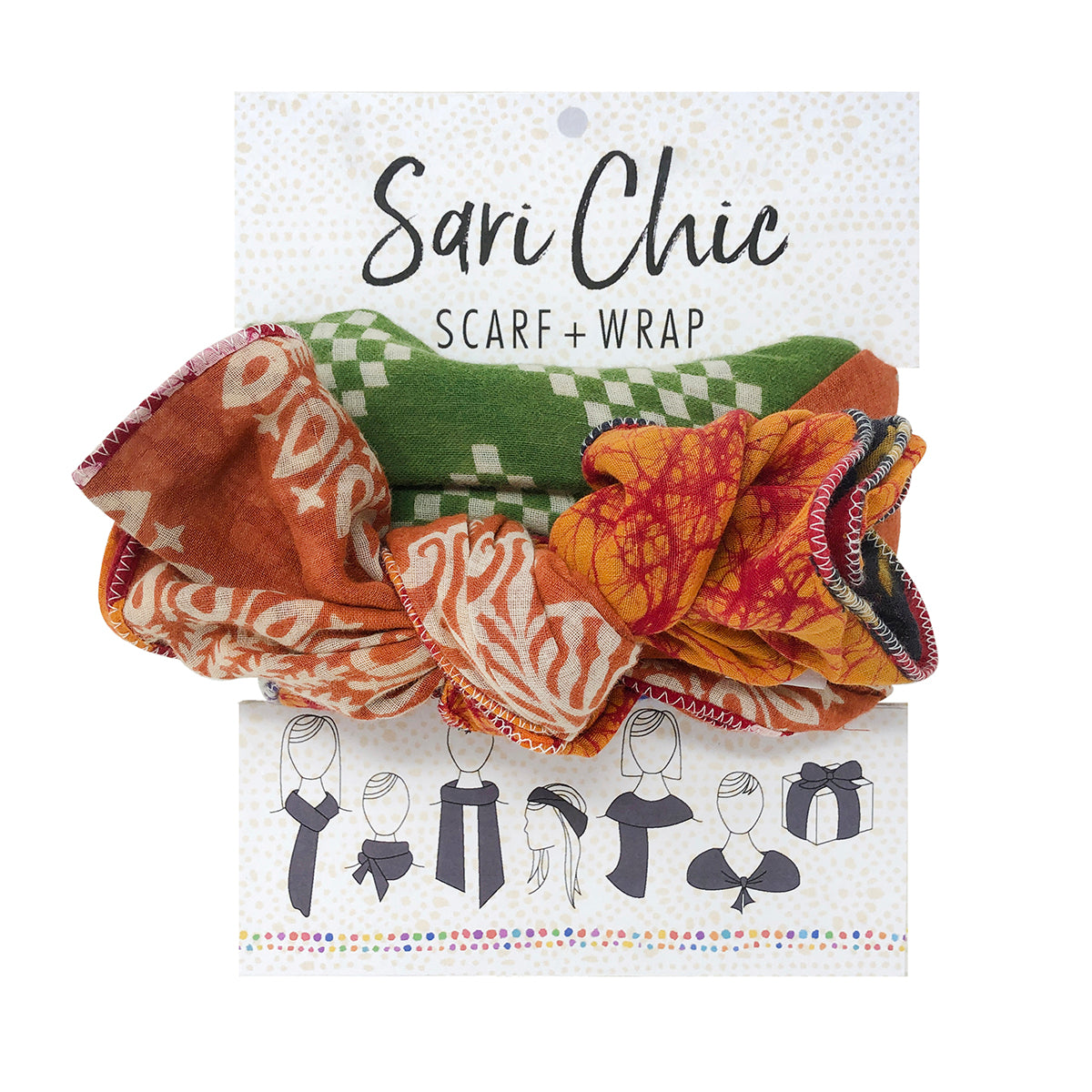 Sari Chic Scarf + Wrap