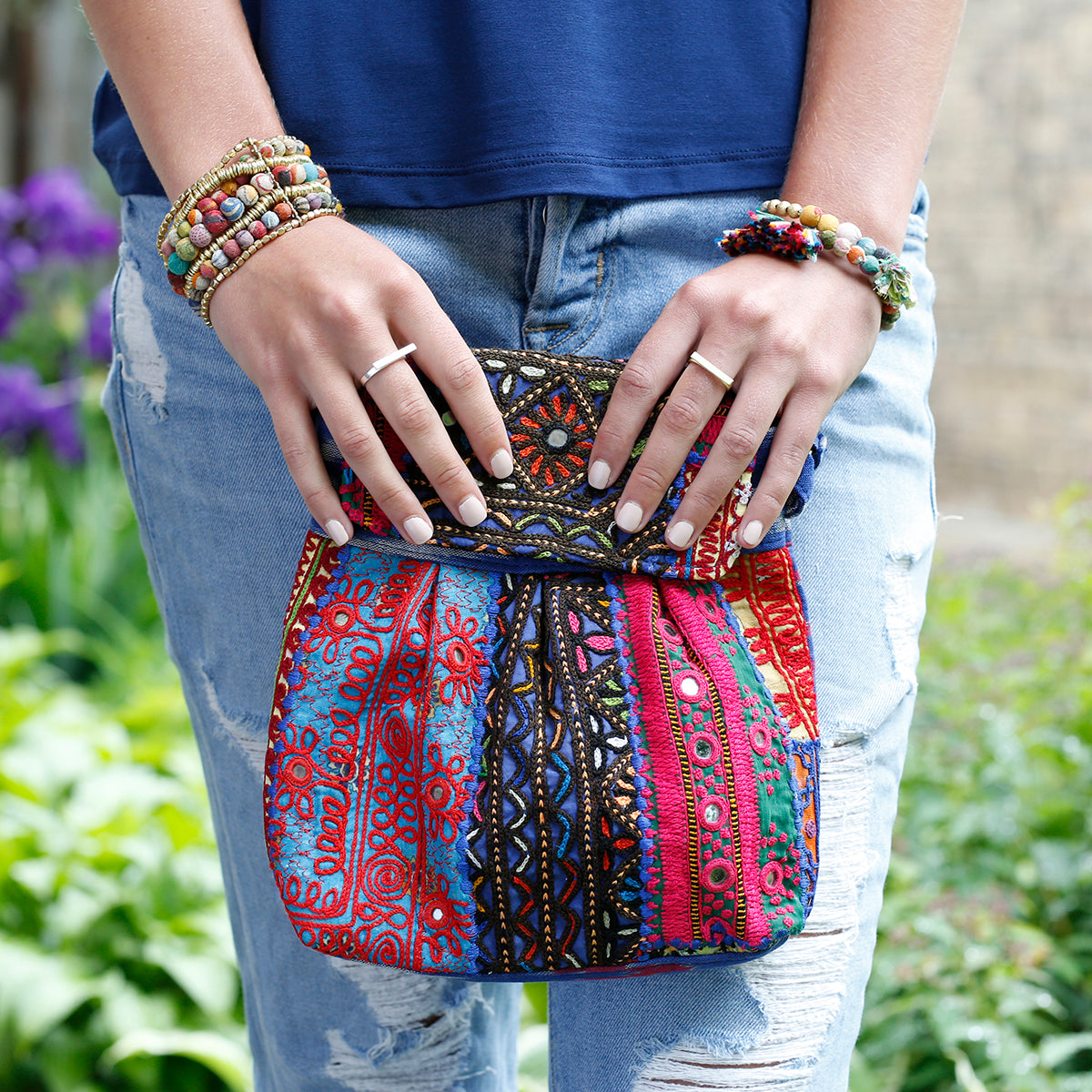 Kutch Ikat Crossbody