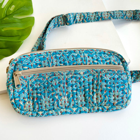 Load image into Gallery viewer, Kantha Linear Sling Bag
