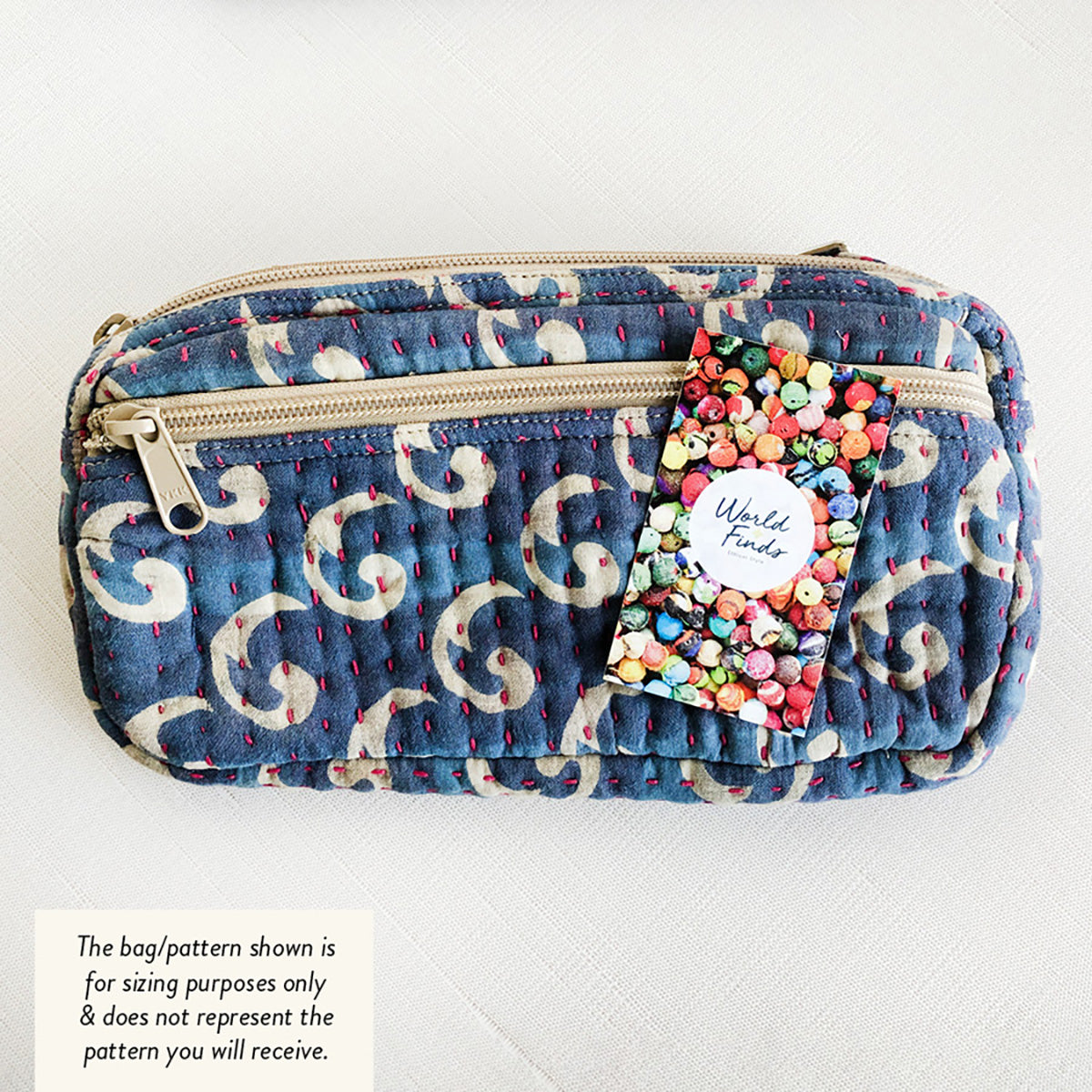 Load image into Gallery viewer, Kantha Linear Sling Bag
