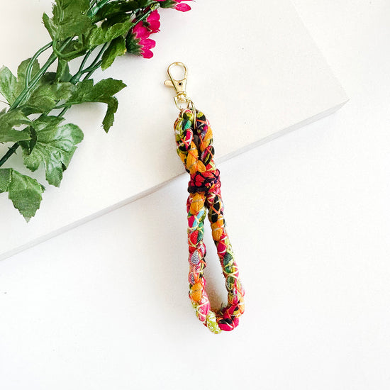 Kantha Intertwined Bag Clip