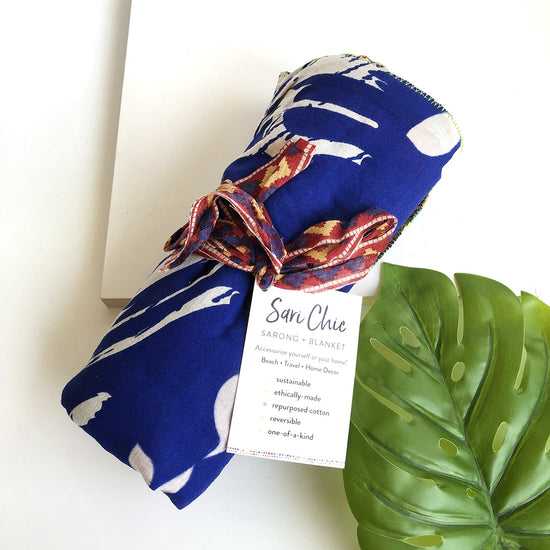 Sari Chic Sarong + Blanket