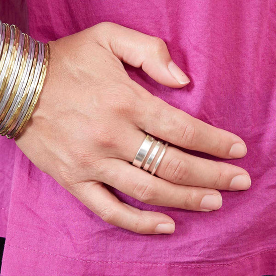 Evolving Layers Ring