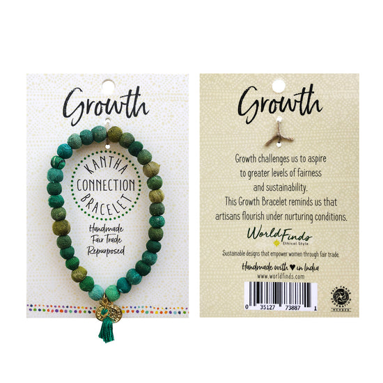 Load image into Gallery viewer, Growth Kantha Connection Bracelet
