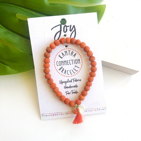 Load image into Gallery viewer, Joy Kantha Connection Bracelet
