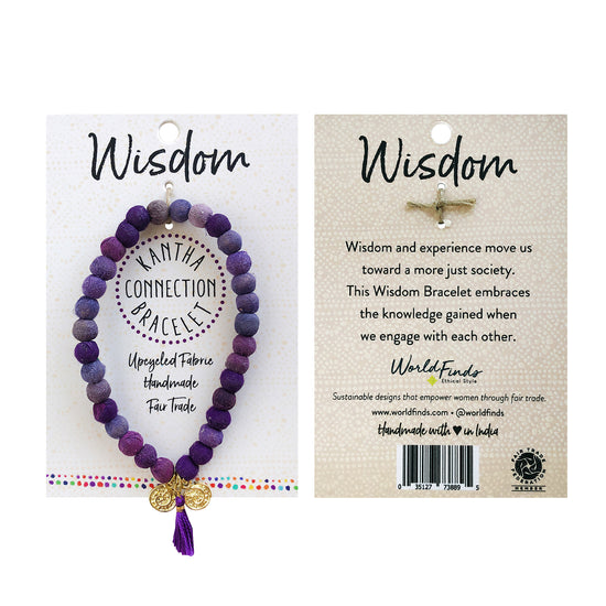 Wisdom • Kantha Connection Bracelet