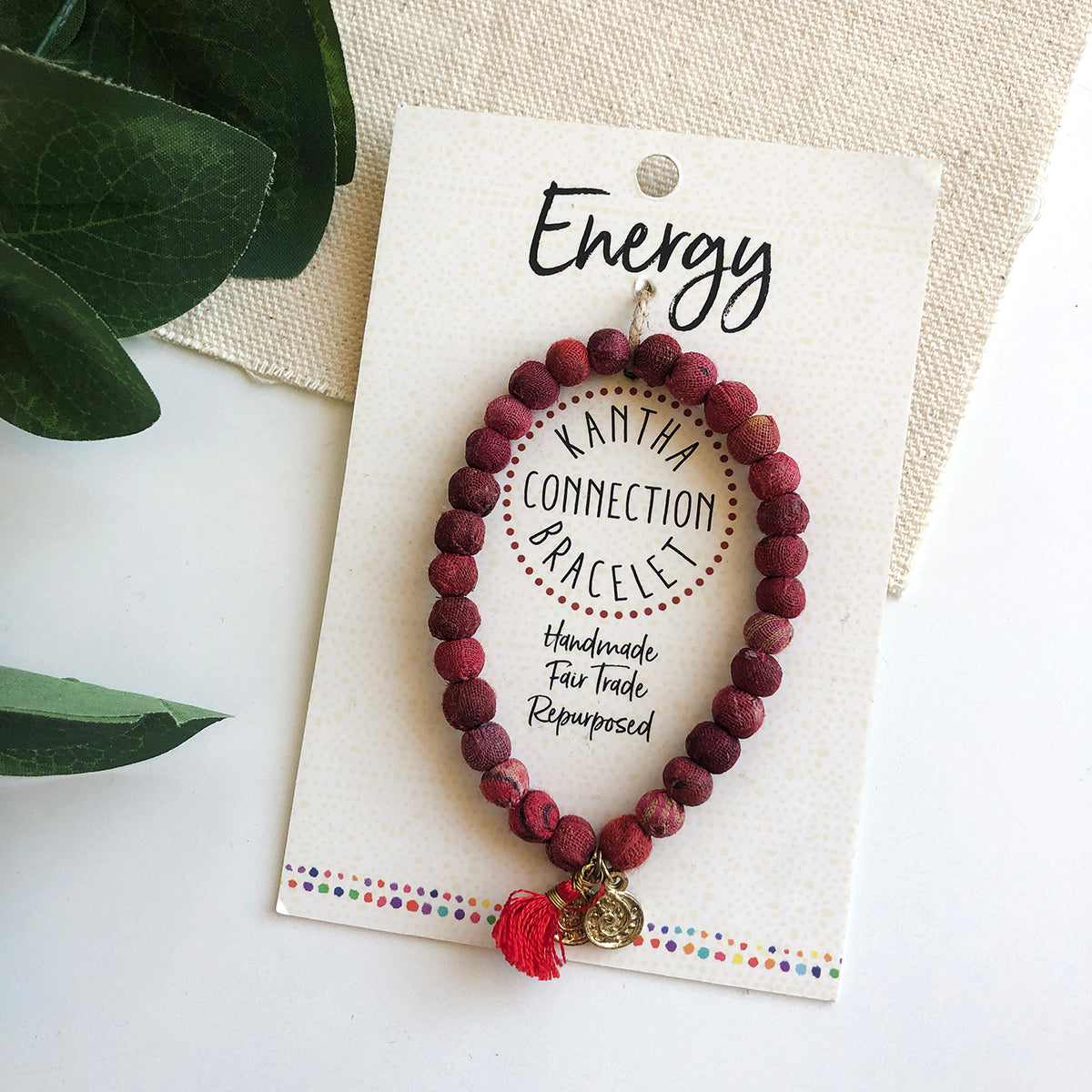 Load image into Gallery viewer, Energy Kantha Connection Bracelet
