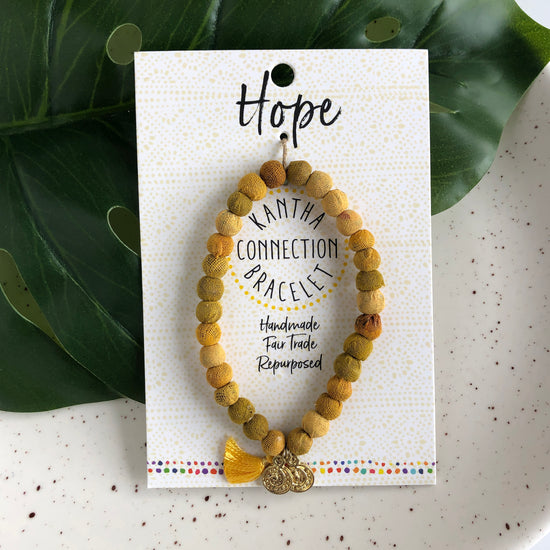 Load image into Gallery viewer, Hope Kantha Connection Bracelet
