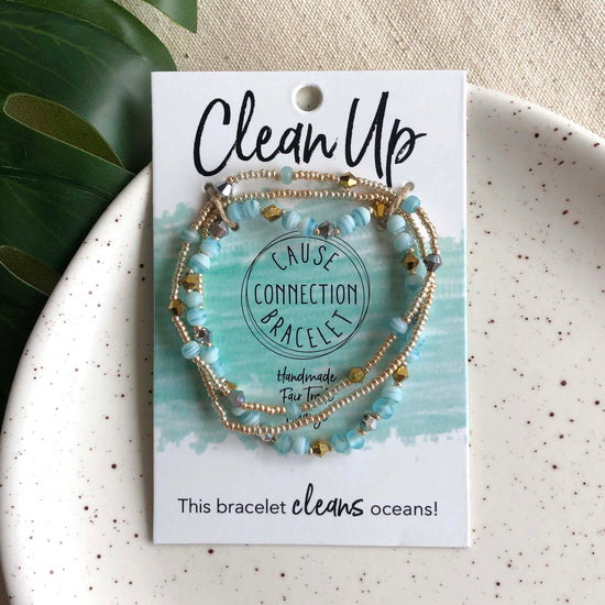 Clean Up Cause Connection Bracelet