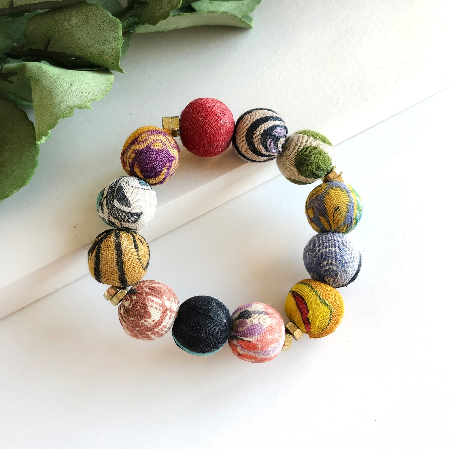 Load image into Gallery viewer, Kantha Trio Bracelet

