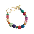 Kantha Shapes Toggle Bracelet