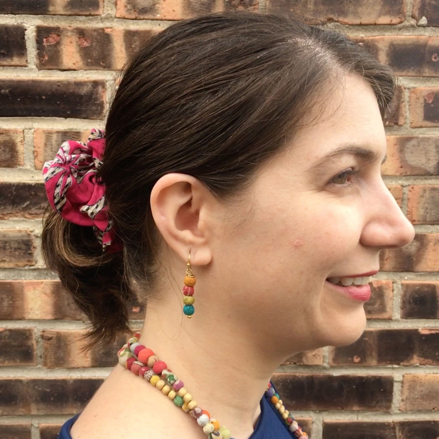 Load image into Gallery viewer, Quatre Kantha Earrings
