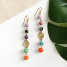 Kantha Raindrop Earrings