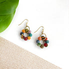 Kantha Orbital Earrings