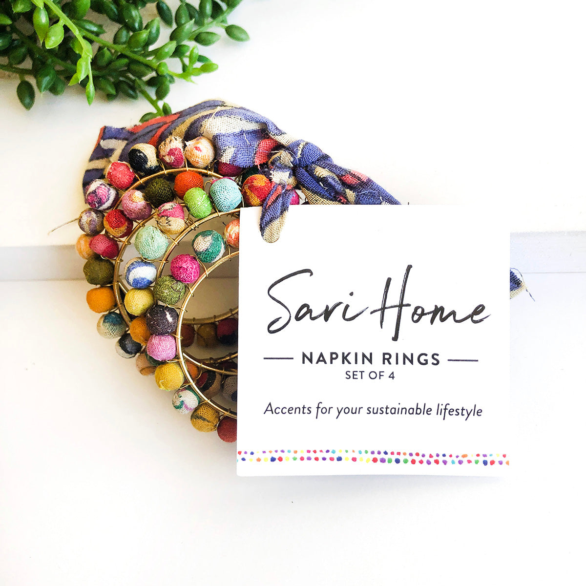 Napkin Ring Set • Sari Home