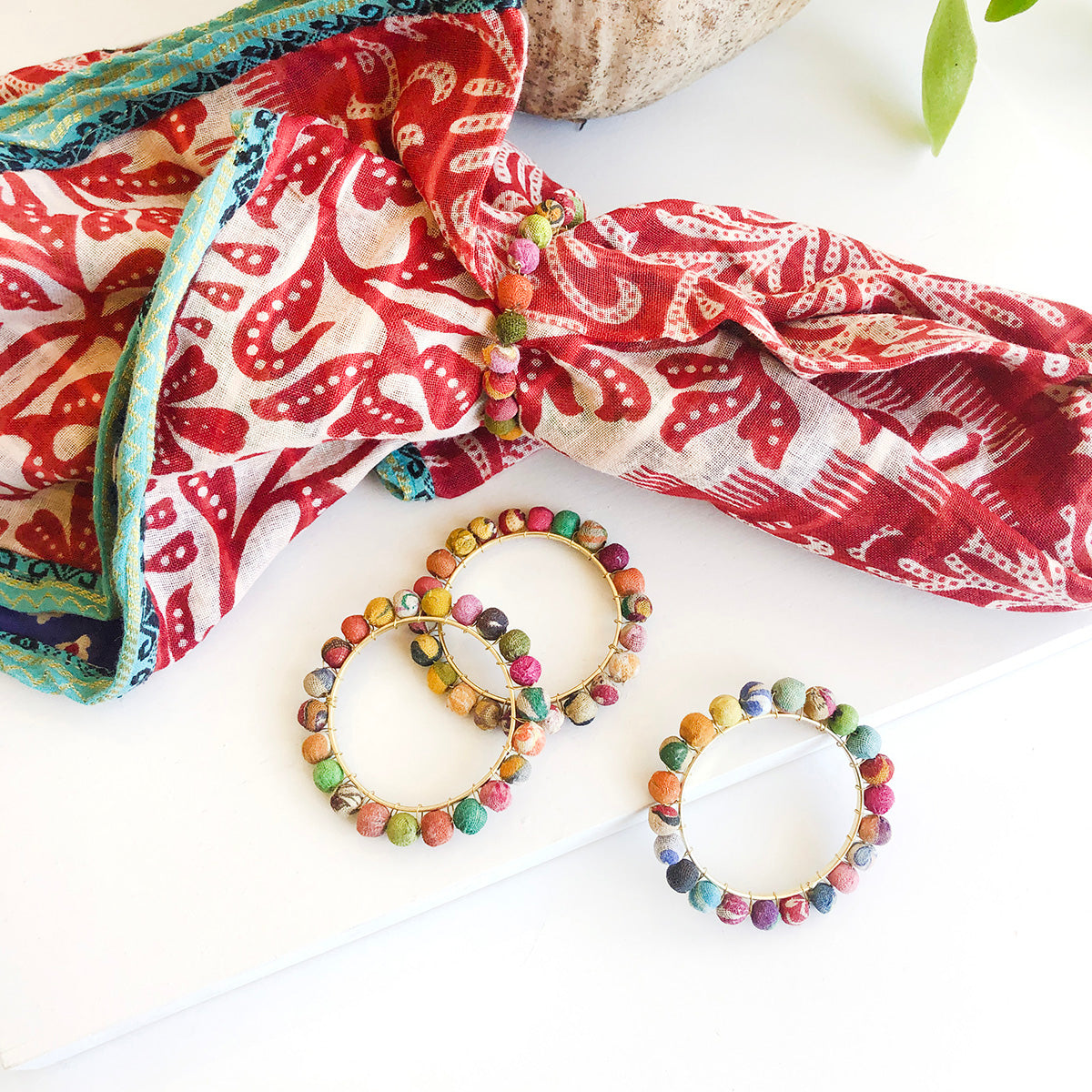 Napkin Ring Set • Sari Home