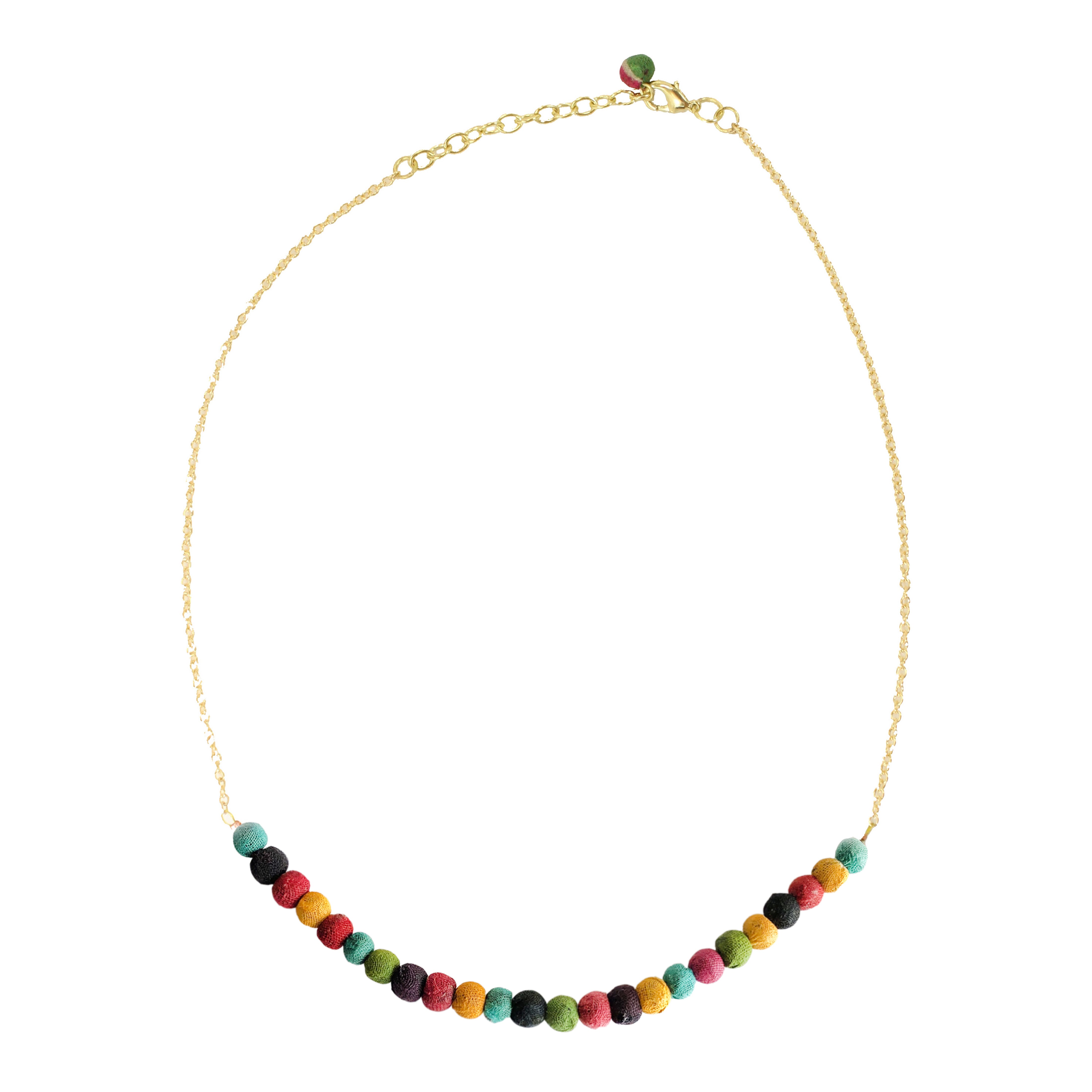 Delicate Kantha Necklace