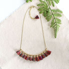 Raja Tassel Necklace