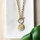 Gilded Moon Necklace