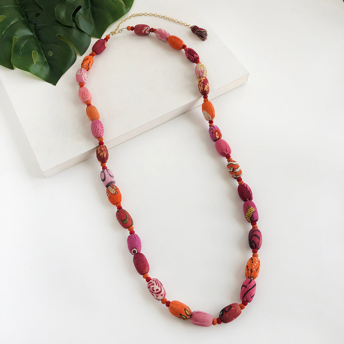 Kantha Fiesta Necklace